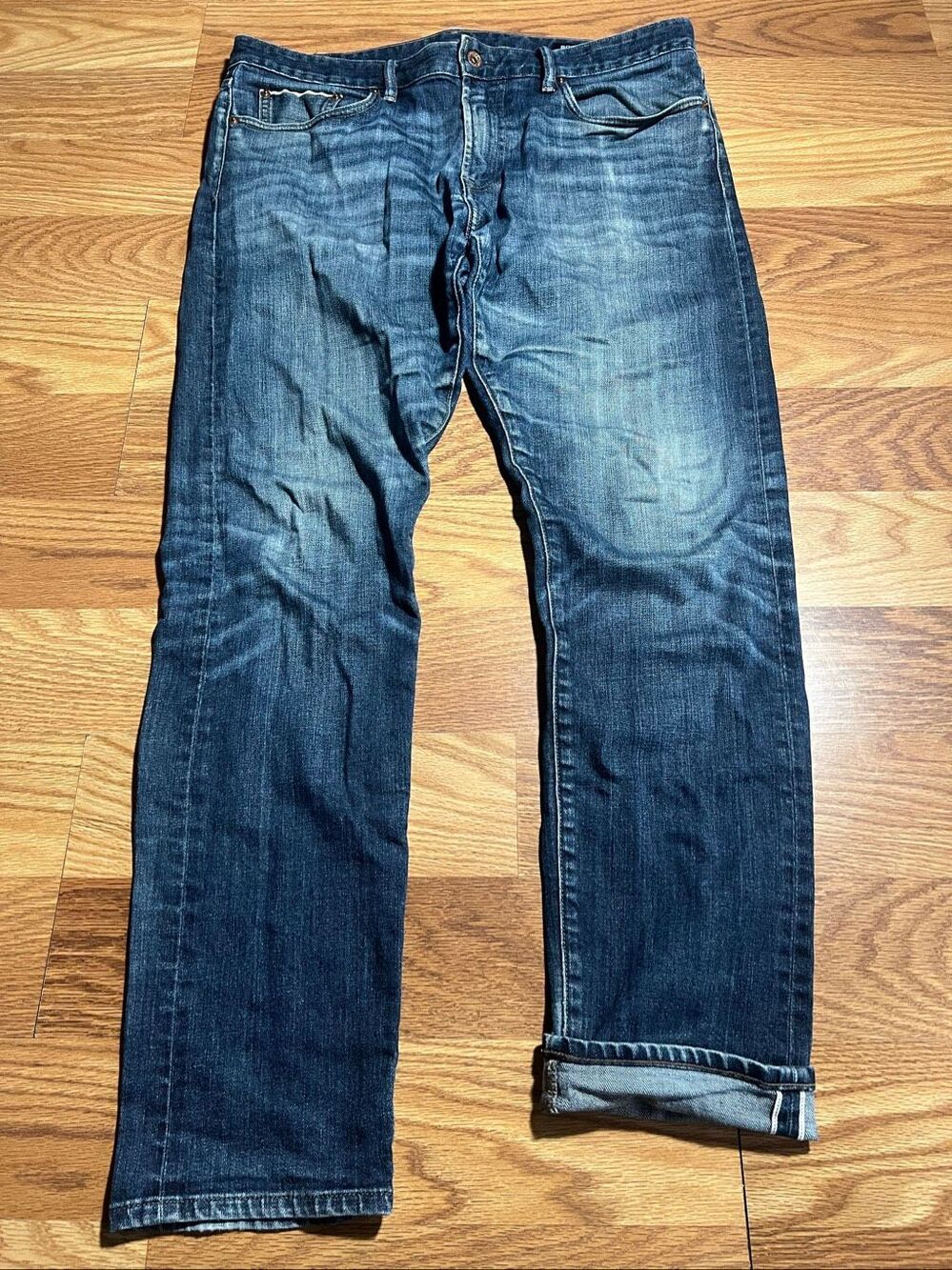 Bonobos Men’s Tailored Selvedge Jeans 35x32
